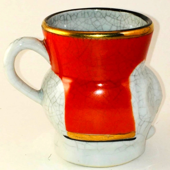 Fitz And Floyd Crackle Glazed Elephant Cup - Picture 2 of 3